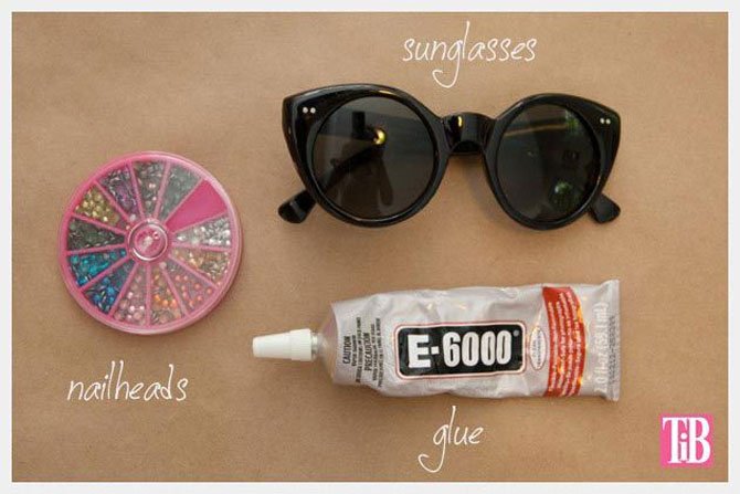 15 идей для украшения солнцезащитных очков