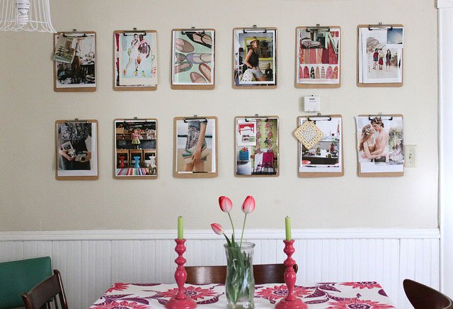 15 способов оригинально развесить фотографии дома