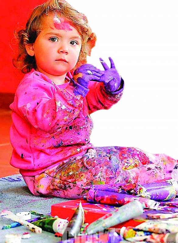 Аэлита Андре – самая юная художница в мире