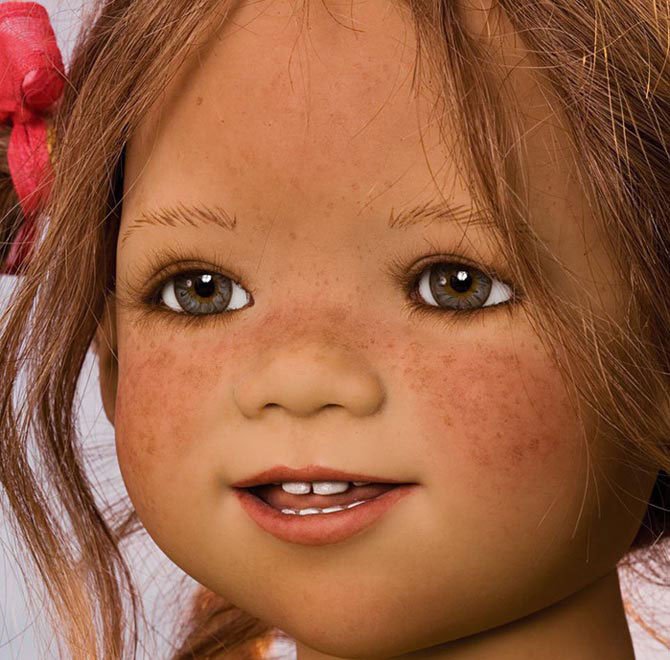 Частичка детства: коллекционные куклы Аннет Химштедт