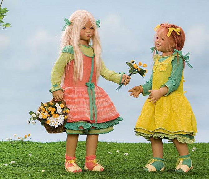Частичка детства: коллекционные куклы Аннет Химштедт