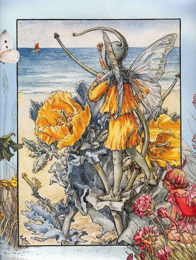 Феи и эльфы в красивых открытках Сесиль Баркер