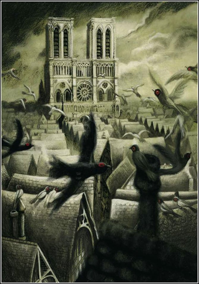 Иллюстрации к книге Notre Dame de Paris