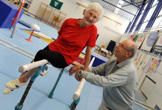 Иоганна Каас — самая пожилая в мире гимнастка
