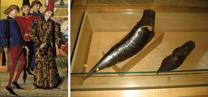 История обуви: со средних веков до XIX века