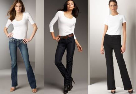 Как подобрать джинсы под свой тип фигуры