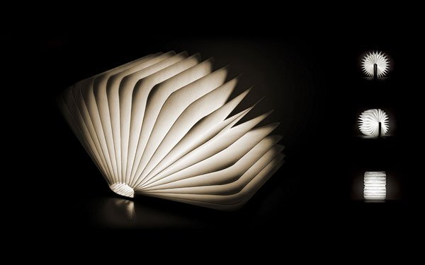 Книга, излучающая свет. Необычный светильник Lumio от дизайнера Макса Гунавана