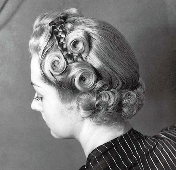 Мода и причёски 1940-х годов