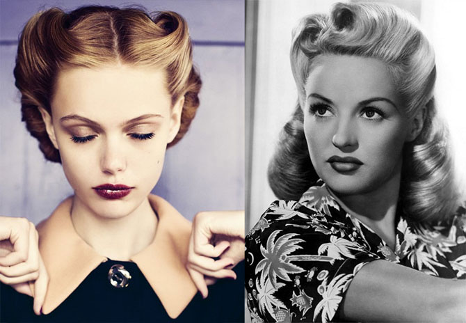 Мода и причёски 1950-х годов