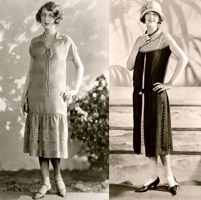 Мода и стиль 20-х годов – платья и другая модная одежда