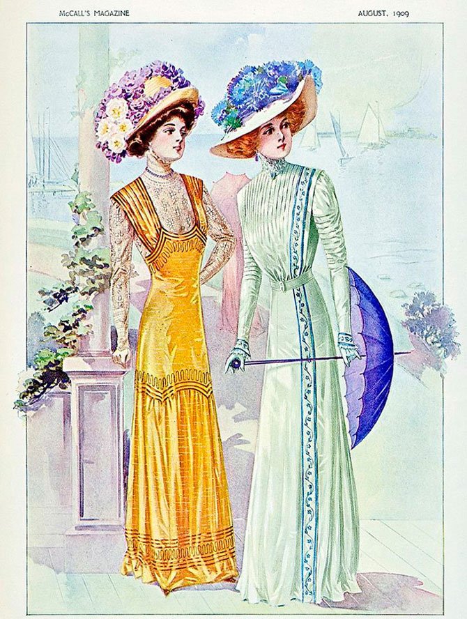 Мода и стиль в 1908-1914 – эпоха Поля Пуаре
