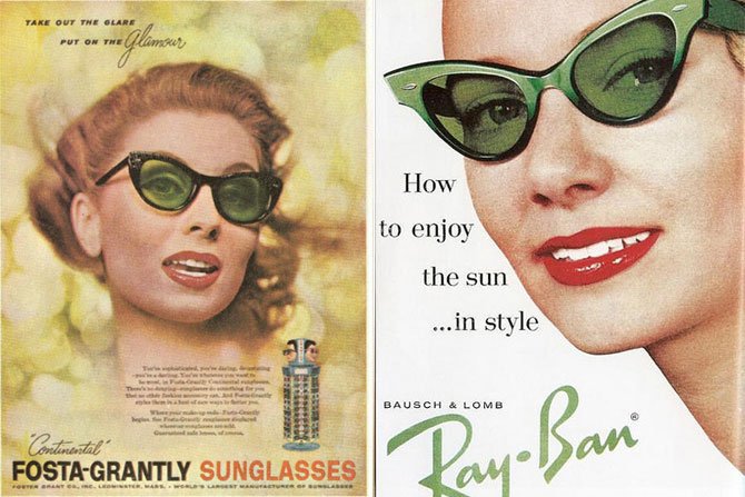 Очки Сat-Eye 50-х и их триумфальное возвращение