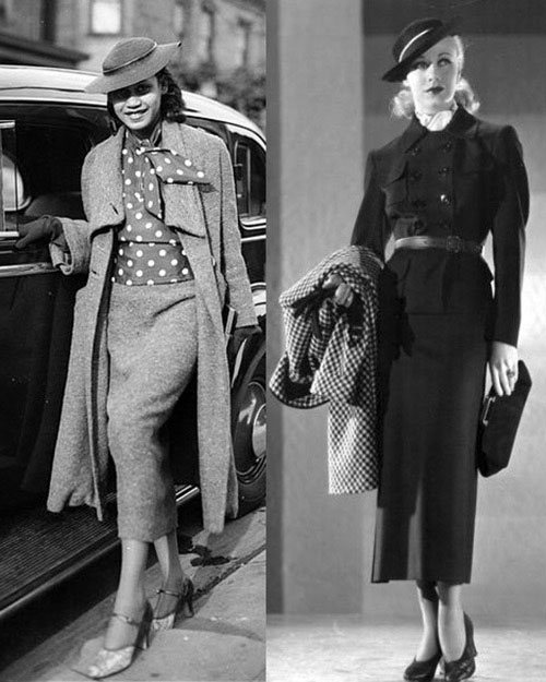 Одежда и аксессуары в стиле 30-х годов