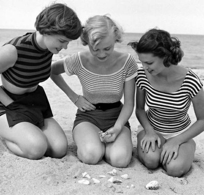 Пляжная мода 20-30-х годов XX века