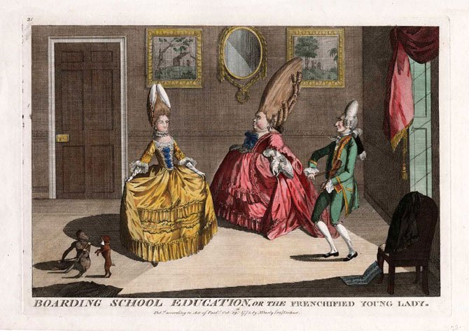 Причёски XVIII века в Европе. Апофеоз безумия