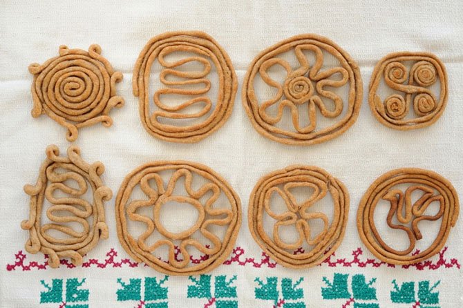 Русское обрядовое печенье: жаворонки, тетёрки и лествицы