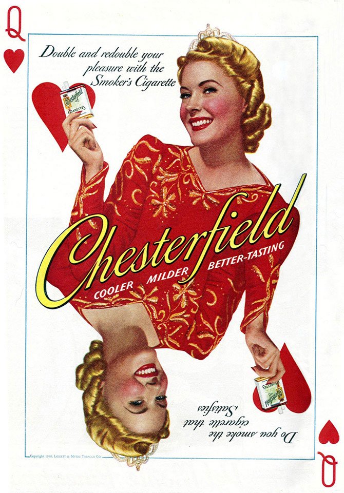 «Сигарета вместо диеты!». Реклама в первой половине XX века