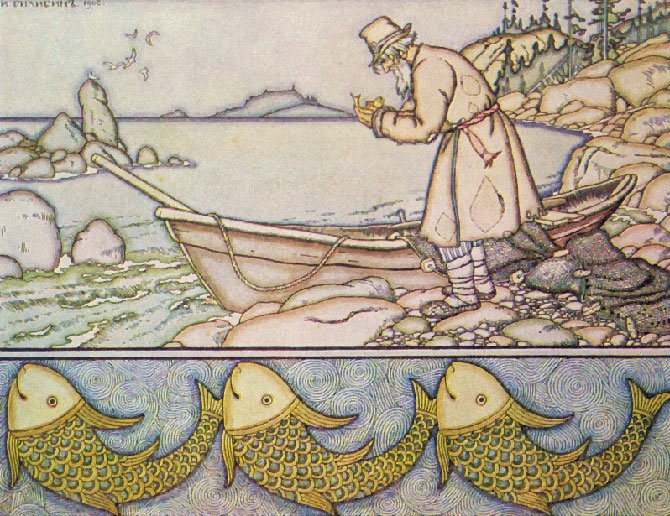Сказочный мир А. С. Пушкина в иллюстрациях И. Я. Билибина